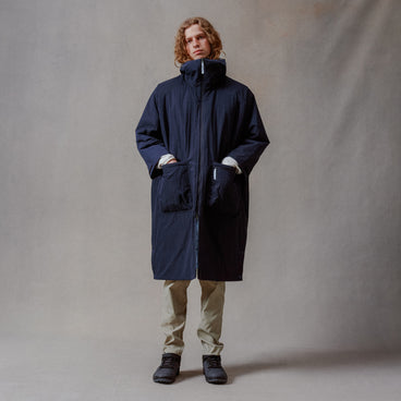 Unisex Corner Changing Robe - Blueberry