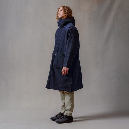 Unisex Corner Changing Robe - Blueberry