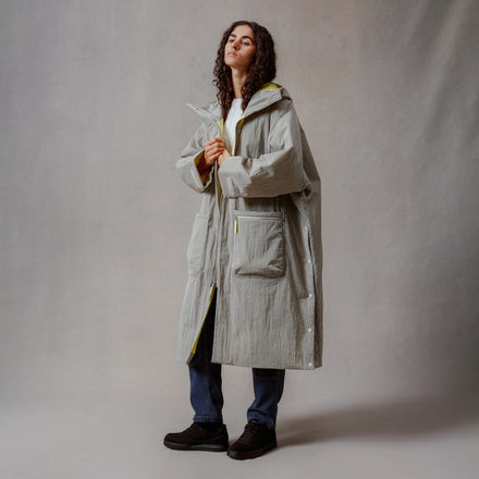 Unisex Corner Changing Robe - French Oak