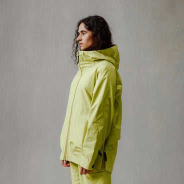 Unisex Corner Waterproof Jacket - Celery