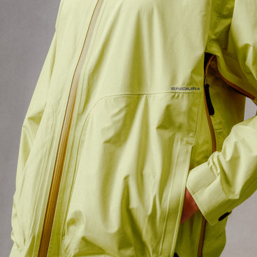 Unisex Corner Waterproof Jacket - Celery