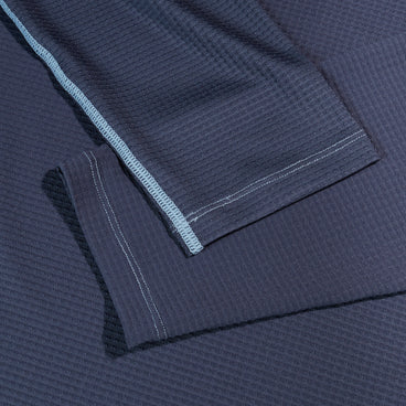 Unisex Corner L/S Tee - Obre Blue