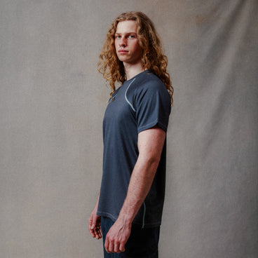 Unisex Corner S/S Tee - Obre Blue