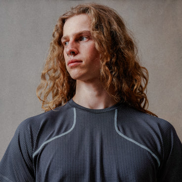 Unisex Corner S/S Tee - Obre Blue