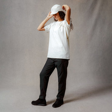 Unisex Corner S/S Tee - Whisper White