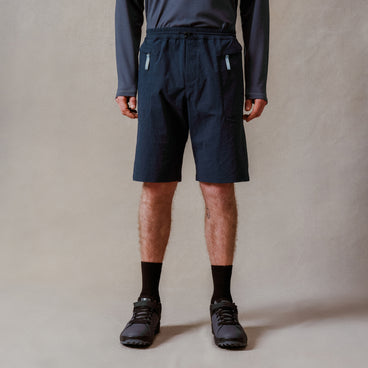 Unisex Corner Shorts With Liner - Blueberry