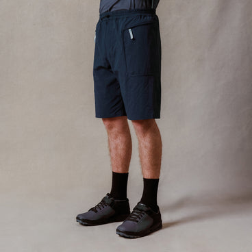 Unisex Corner Shorts With Liner - Blueberry