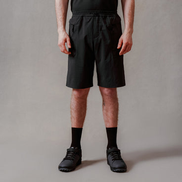Unisex Corner Shorts With Liner - Black