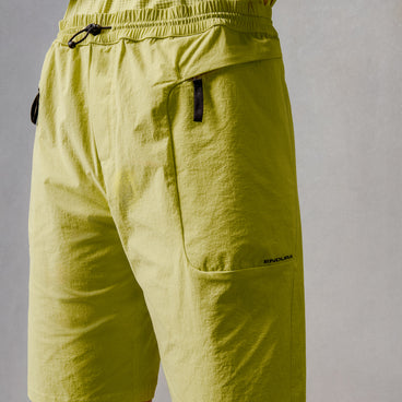Unisex Corner Shorts With Liner - Celery