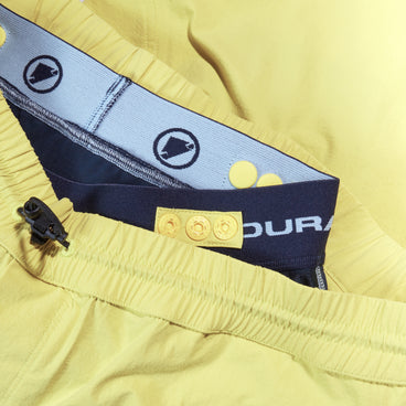 Unisex Corner Shorts With Liner - Celery