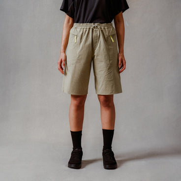 Unisex Corner Shorts With Liner - Silver Sage