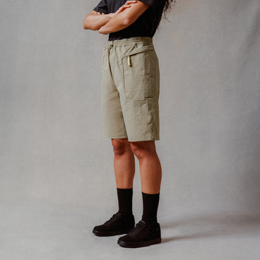 Unisex Corner Shorts With Liner - Silver Sage