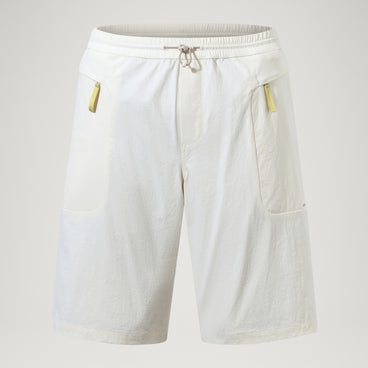 Unisex Corner Shorts With Liner - Whisper White