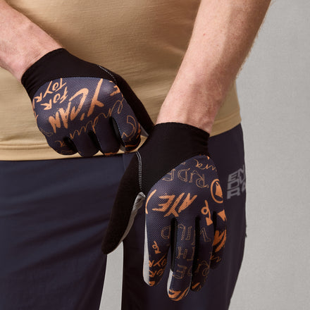 Hummvee Lite Icon Gloves - Carbon Grey