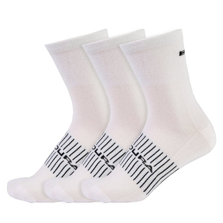 Coolmax® Race 3-Pack Socks - Mixed White