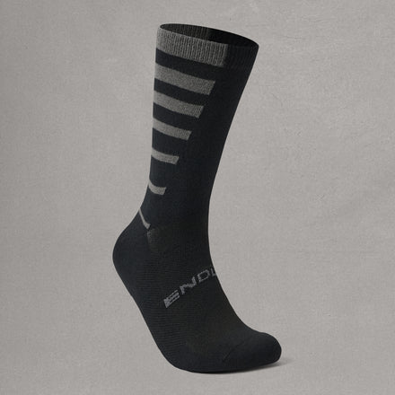 Coolmax® Stripe 2-Pack Socks - Black