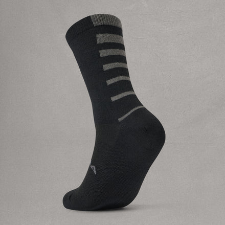 Coolmax® Stripe 2-Pack Socks - Black