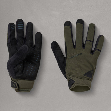 Unisex Hummvee Gel Glove - Olive Green