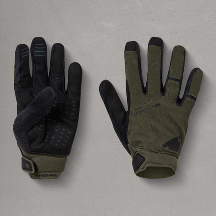 Unisex Hummvee Gel Glove - Olive Green