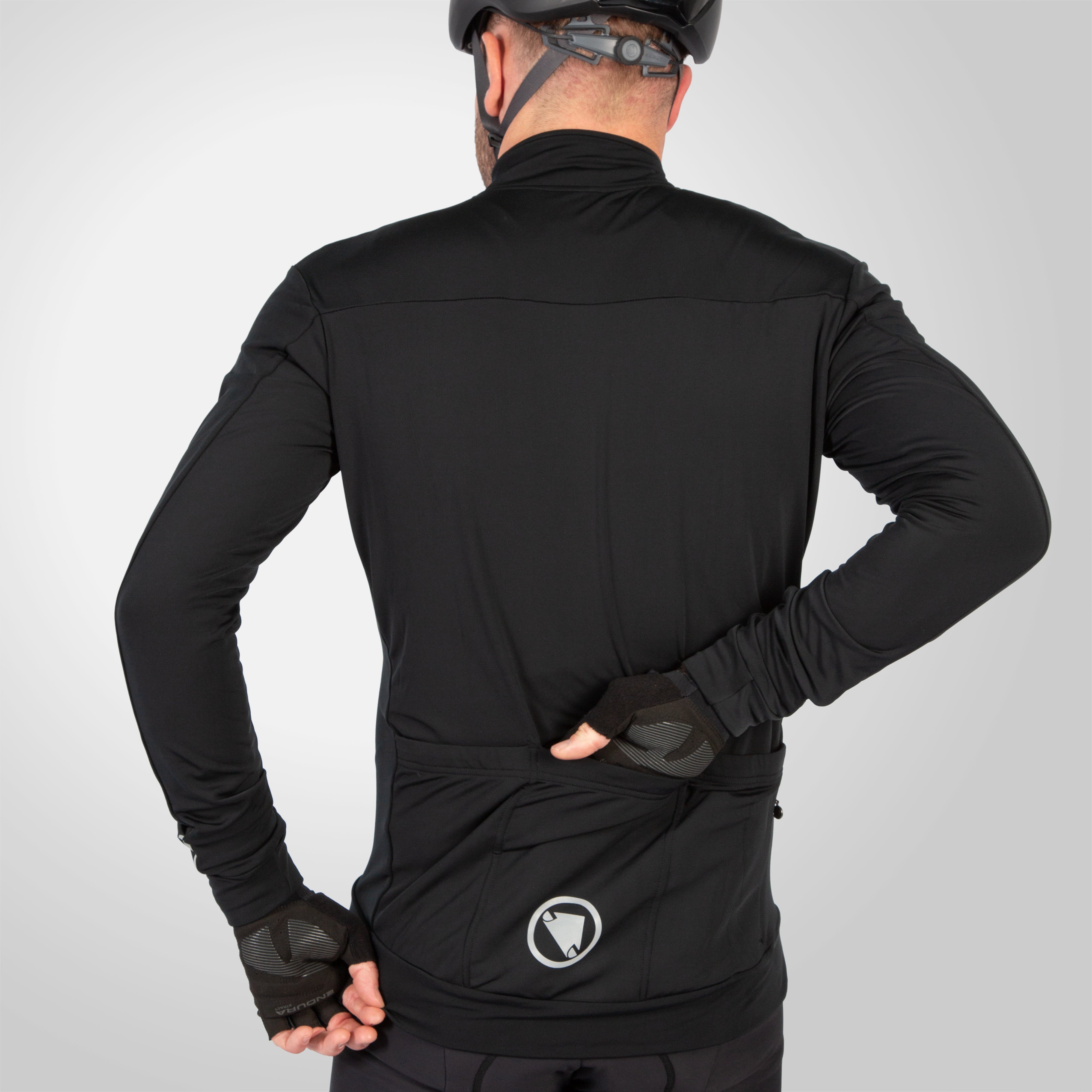 Men's Xtract Roubaix L/S Jersey - Black | Endura US