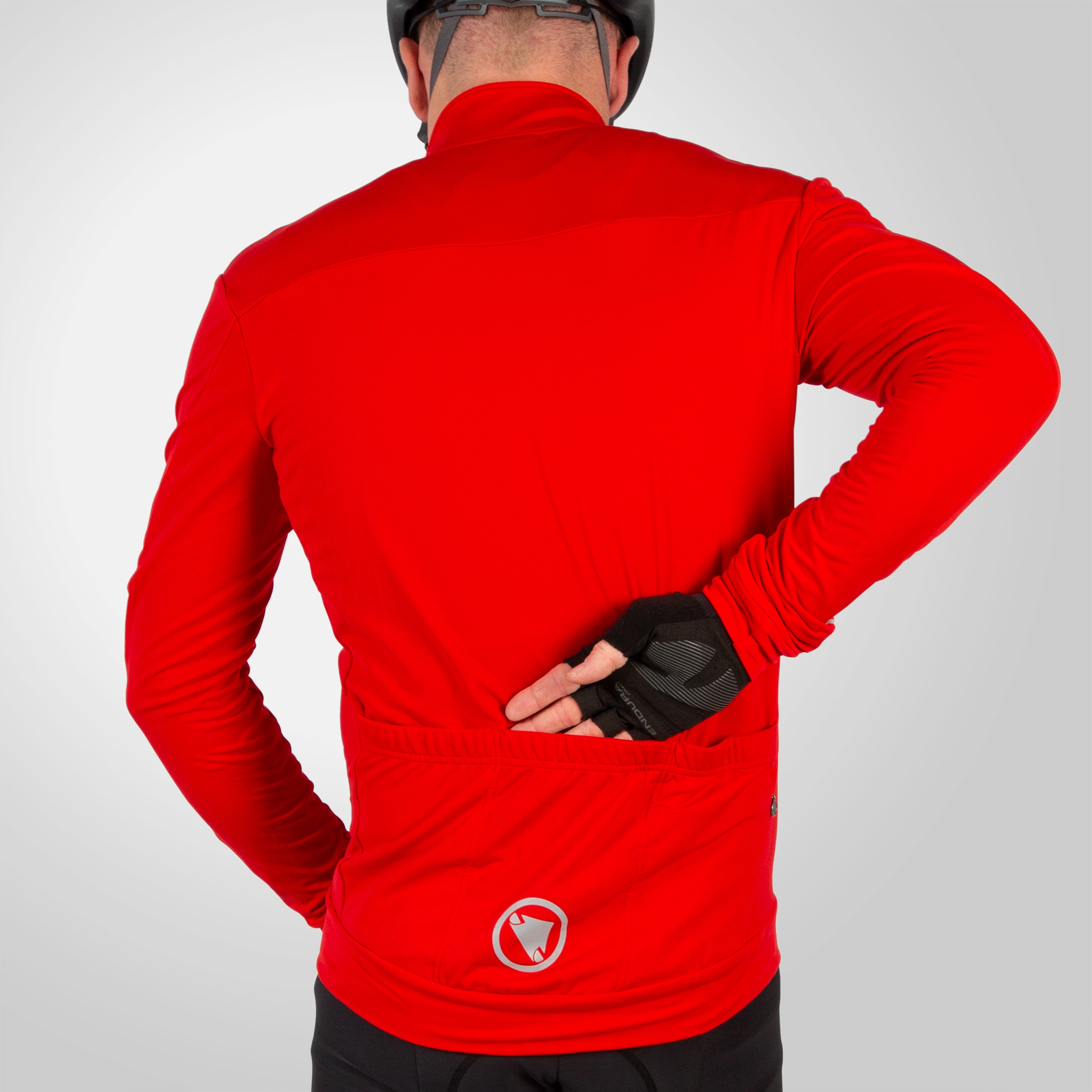 Men's Xtract Roubaix L/S Jersey - Red | Endura
