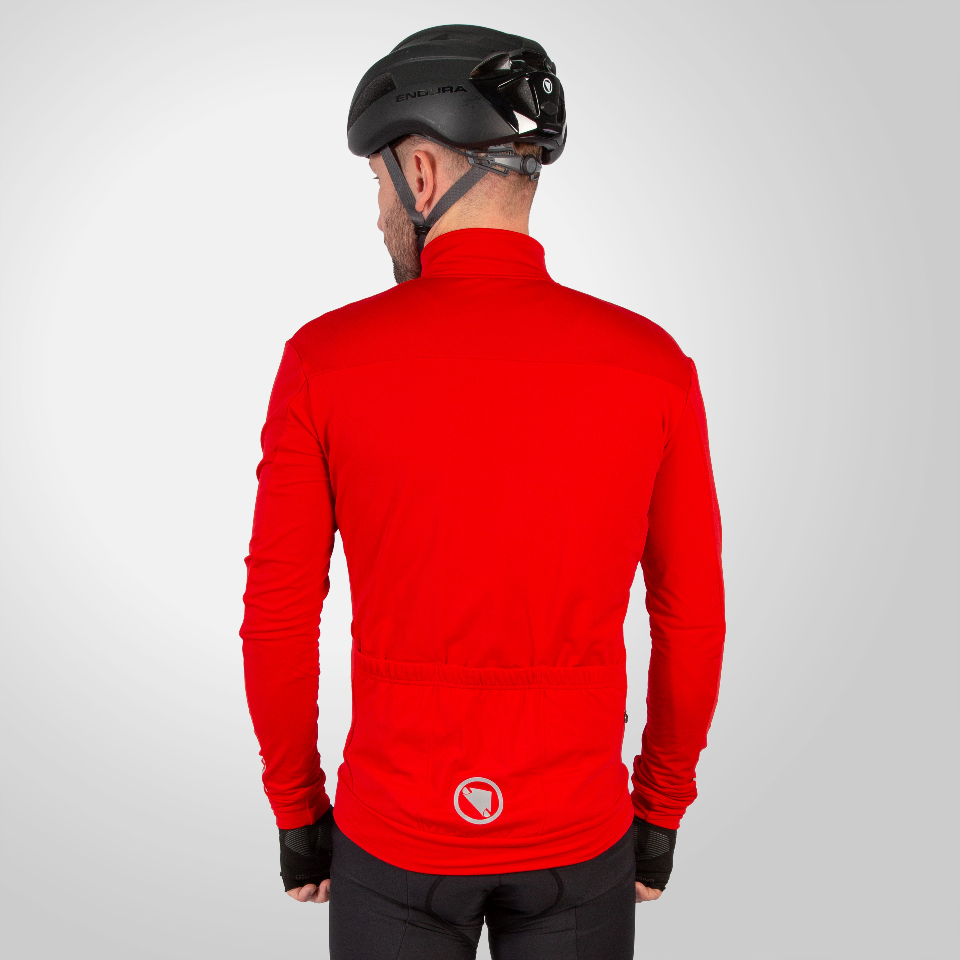 ローチェスト Men's Xtract Roubaix L/S Jersey - Red | Endura