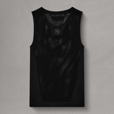 Men's Fishnet S/L Base Layer - Black