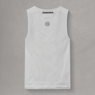 Men's Fishnet S/L Base Layer - White