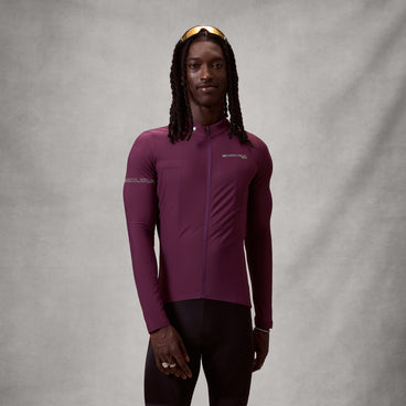 Men's Pro SL L/S Jersey - Black Cherry