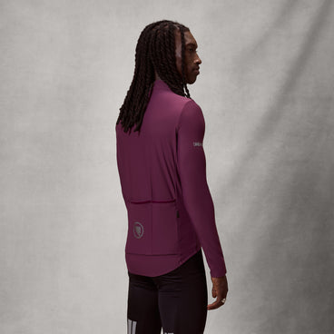 Men's Pro SL L/S Jersey - Black Cherry