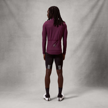 Men's Pro SL L/S Jersey - Black Cherry