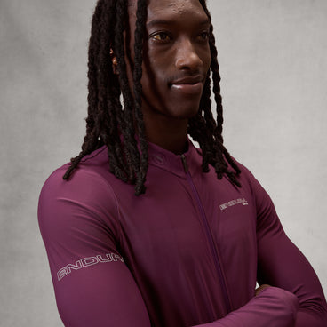 Men's Pro SL L/S Jersey - Black Cherry