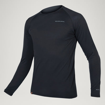 Men's BaaBaa Blend L/S Base Layer - Grey