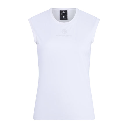 Herren Translite Winddichtes Ärmelloses Baselayer - Weiß