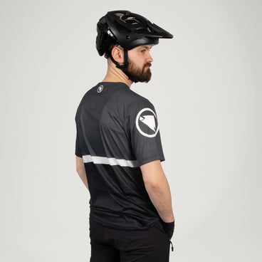 Men's SingleTrack Core Print S/S Tee - Black