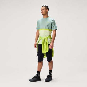 Men's SingleTrack Core Print S/S Tee - Loch Green