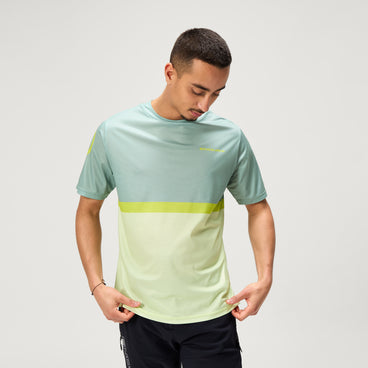 Men's SingleTrack Core Print S/S Tee - Loch Green