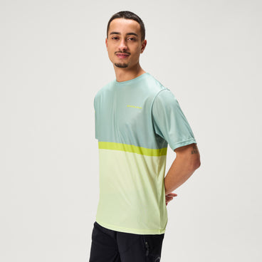 Men's SingleTrack Core Print S/S Tee - Loch Green