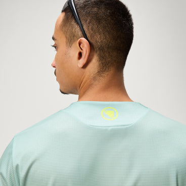 Men's SingleTrack Core Print S/S Tee - Loch Green