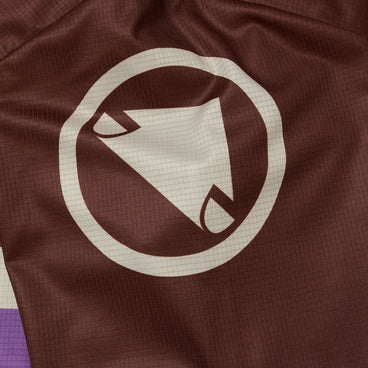 Men's SingleTrack Core Print S/S Tee - Endura Mahogany