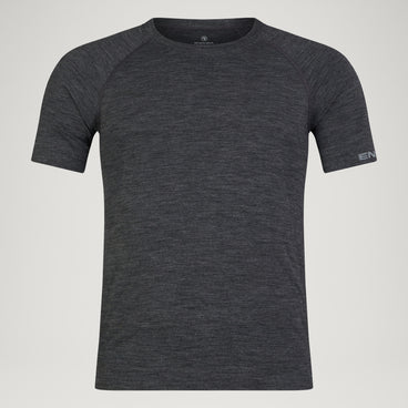 Men's BaaBaa Pro S/S Base Layer Top - Grey