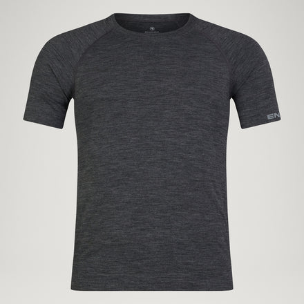 Men's BaaBaa Pro S/S Base Layer Top - Grey