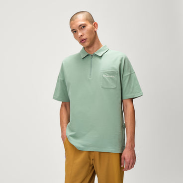 Unisex Forty1Thirty Polo - Loch Green