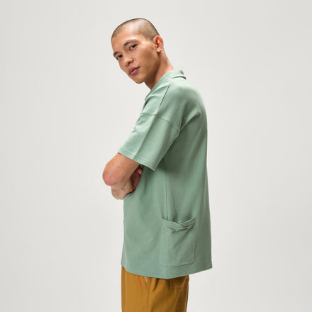 Unisex Forty1Thirty Polo - Loch Green