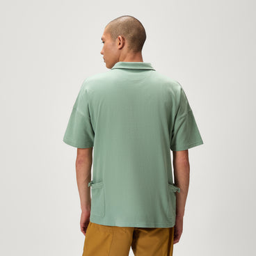 Unisex Forty1Thirty Polo - Loch Green