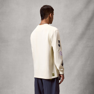 Unisex Forty1Thirty L/S Tee - Stone