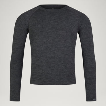 Men's BaaBaa Pro L/S Base Layer Top - Grey