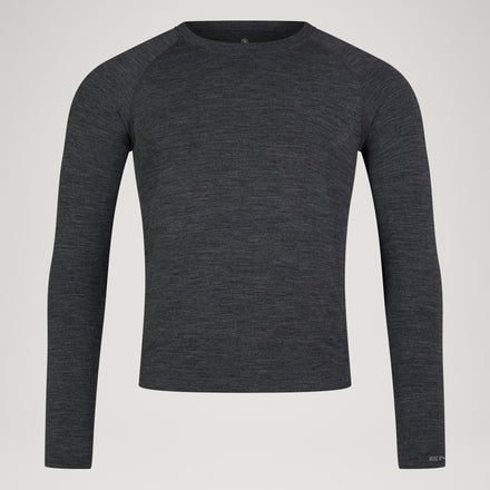 Men's BaaBaa Pro L/S Base Layer Top - Grey