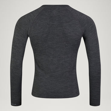 Men's BaaBaa Pro L/S Base Layer Top - Grey