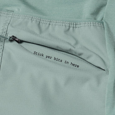 Men's AllTrack Ride S/S Jersey - Sage Green